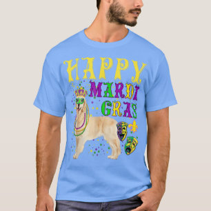 T-shirt Retro Love Animaux Conception Golden Retriever Chi