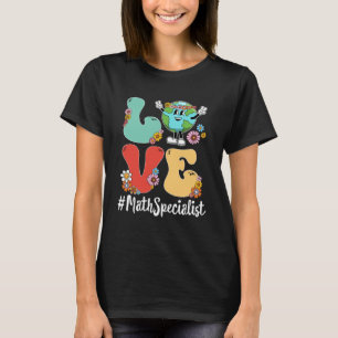T-shirt Retro Love World Jour des terres 2023 Math Special