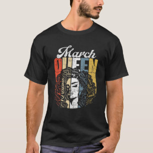 T-shirt Retro Mars Queen Awesome Jundixième Queen femmes f