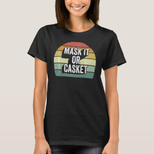 T-shirt Retro Masque It Ou Caske Docteur Infirmière Vintag