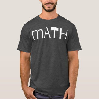 T-shirt rétro MATH