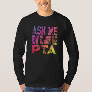 T-shirt Retro Me Demandez Comment Rejoindre L'Enseignant P