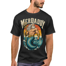Rétro Merdaddy Homme-Poisson Papa Drôle Fête des P
