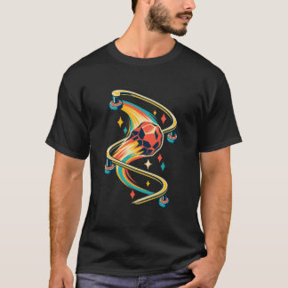 T-Shirt Rétro Météore de Flipper Prismatique
