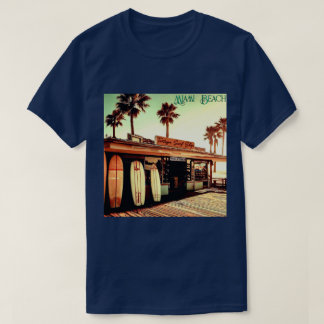 T-shirt Retro | Miami Beach | Boutique Surf | Unisex | T-s