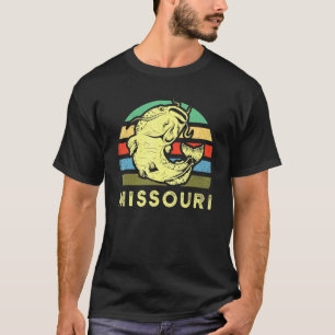 T-shirt Retro Missouri Catfish Pêcheur pêcheur pêcheur