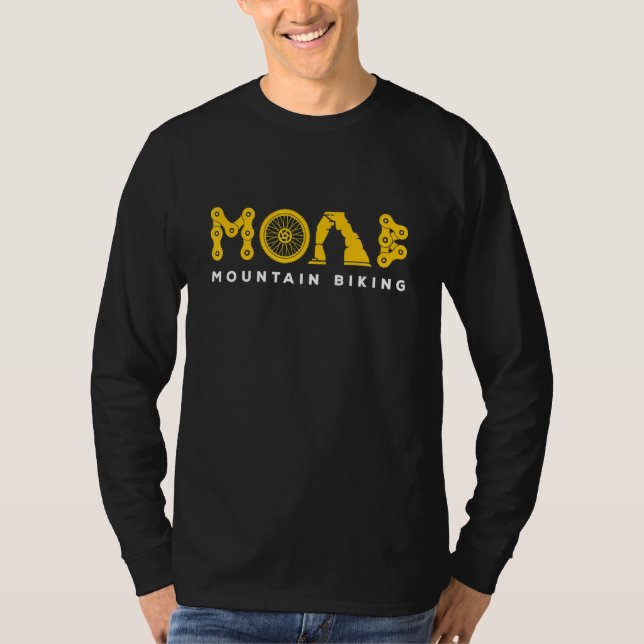 T-shirt Retro Moab Slickrock Mountain Vélo Mtb Rid (Devant)