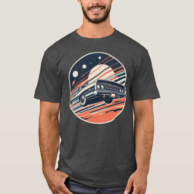 T-shirt Retro Moderne Vintage 005 (Devant)