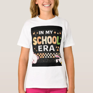 T-shirt Rétro Mon Époque Scolaire Esthétique Retour à l'Éc