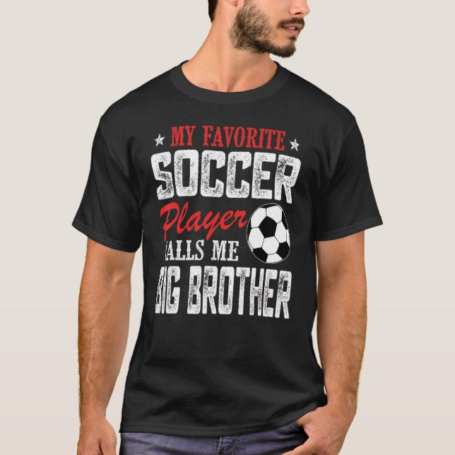 T-shirt Rétro Mon Infirmière Préférée M'Appelle Grand Frèr (Devant)