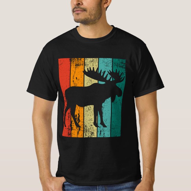 T-shirt Retro Moose (Devant)