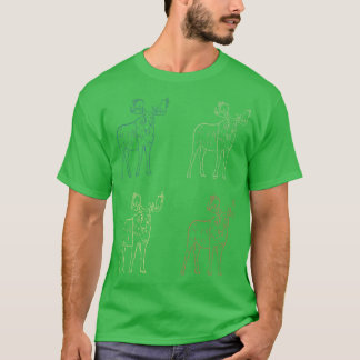 T-shirt Retro Moose 1