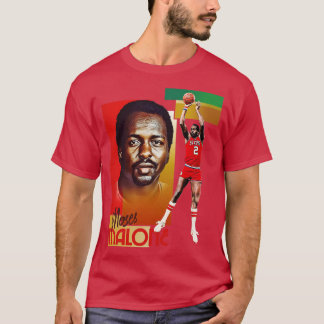 T-shirt Retro Moses Malone Basket-ball d