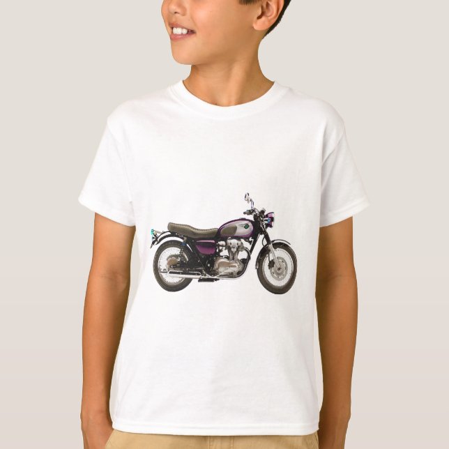 T-shirt Rétro moto (Devant)