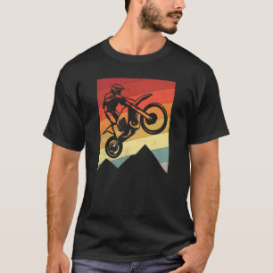 T-shirt Retro Motocross