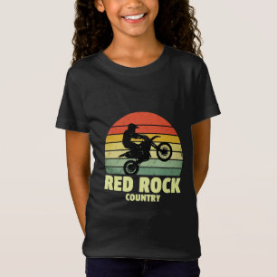 T-Shirt Retro Motocross Adventure - Red Rock Country