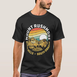 T-shirt Retro Mount Rushmore National Memorial Vintage 80s
