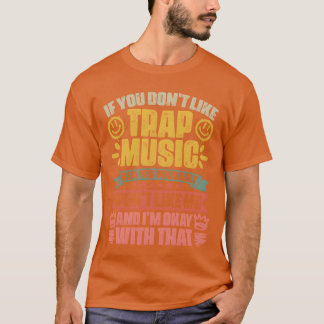 T-shirt Retro Music Player Illustration girl