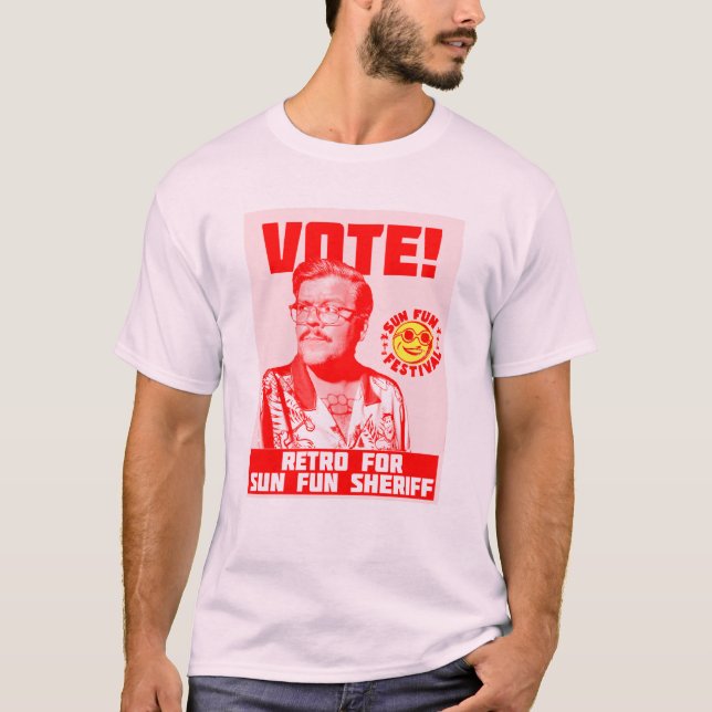 T-shirt Rétro Myrtle Beach Guy (Devant)