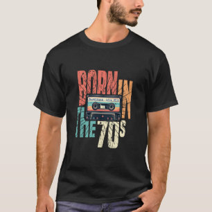 T-shirt Rétro Né dans les années 70 u2013 Awesome Mix 1972