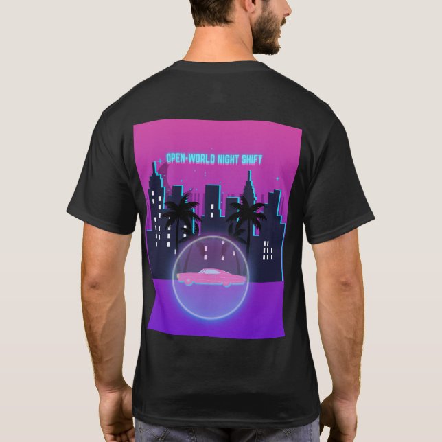 T-shirt Retro Neon (Dos)