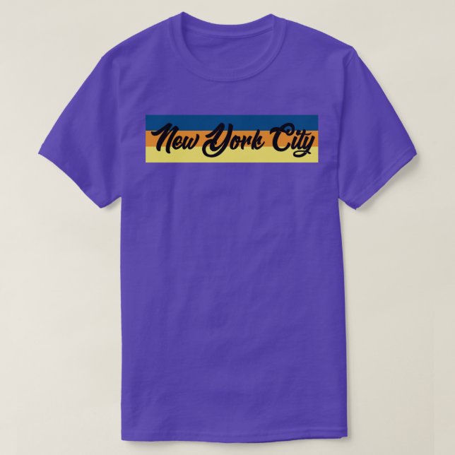 T-shirt Retro New York (Design devant)