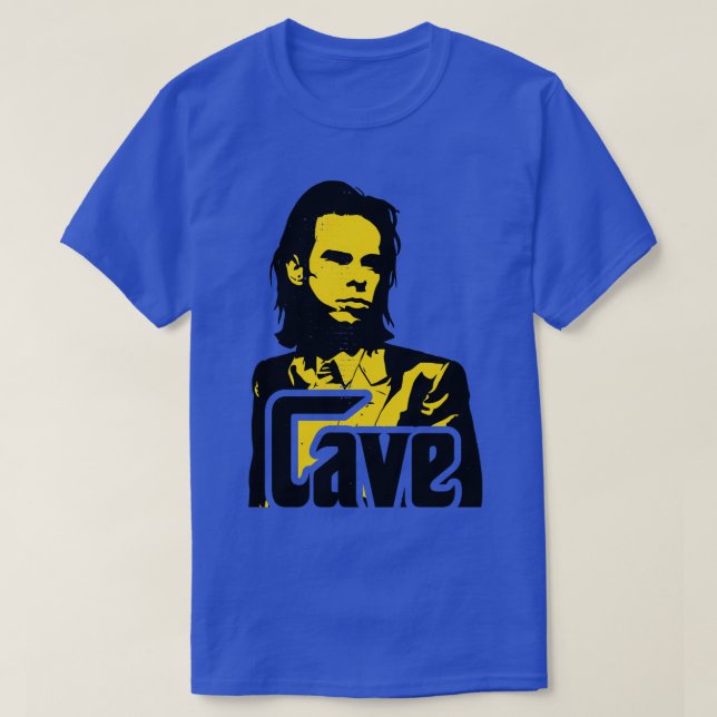 T-shirt Retro Nick Cave à côté de la porte Hommage (Design devant)