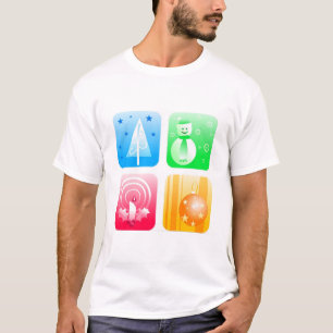 T-shirt Rétro Noël