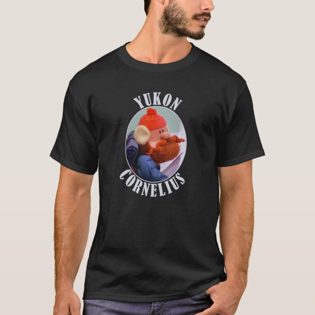T-shirt Rétro Noël spécial Cornelius du Yukon (Devant)