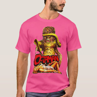 T-shirt Rétro Octaman Cult Classic Horreur Monster Fan Art