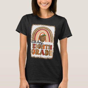 T-shirt Rétro Oh Hé huitième année Boho Arc-en-ciel Premie
