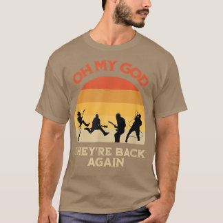 T-shirt Retro Oh Mon Dieu Ils Reviennent Encore Boy Band