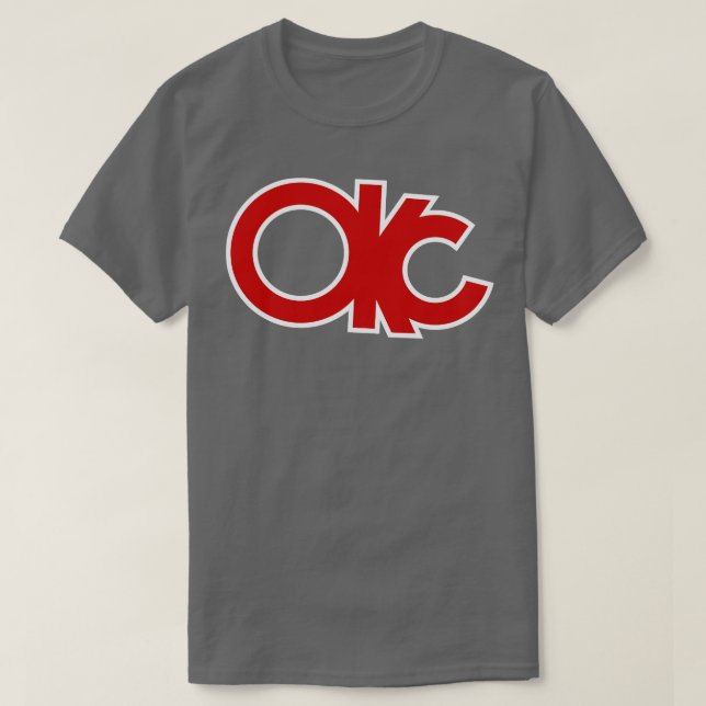 T-shirt Retro Oklahoma City 89er Baseball (Design devant)