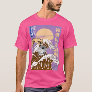T-shirt Rétro Otaku Vaporwave Kanji Kawaii grunge Japan wa