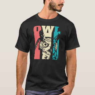 T-shirt Retro Owl