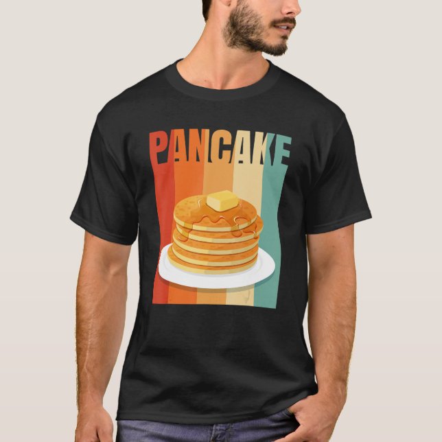 T-shirt Retro Pancake (Devant)