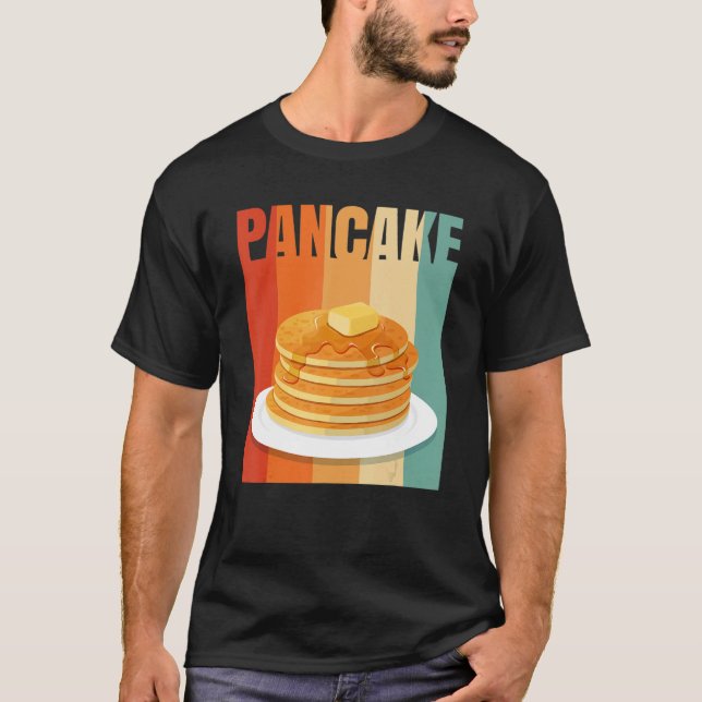 T-shirt Retro Pancake (Devant)