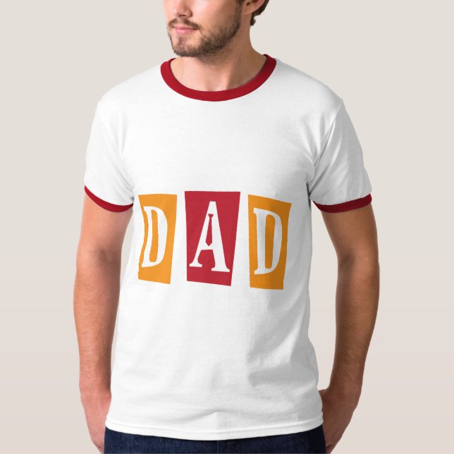 T-shirt Rétro papa (Devant)
