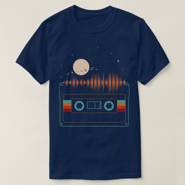 T-shirt Rétro par nature (Design devant)