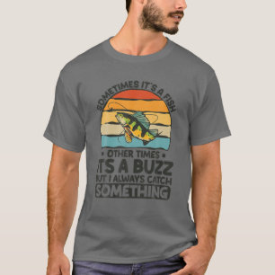 T-shirt Rétro Parfois C'Est Un Poisson Parfois C'Est Un Bu
