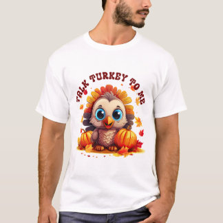 T-shirt Rétro "Parlez de la Turquie à moi" Automne Famille