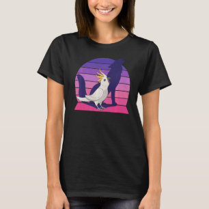 T-shirt Retro Parrot I Howling Wolf I hurle Cockatoo
