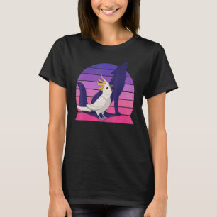 T-shirt Retro Parrot I Howling Wolf I hurle Cockatoo
