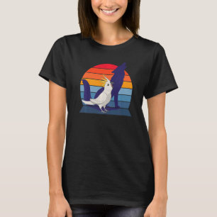T-shirt Retro Parrot I Howling Wolf I hurle Cockatoo 1