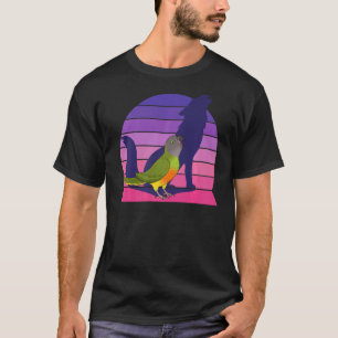 T-shirt Retro Parrot I Howling Wolf I hurle Sénégal Pa