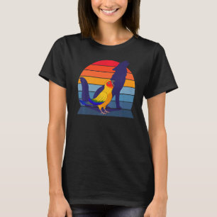 T-shirt Retro Parrot I Howling Wolf I hurle Sun Conure