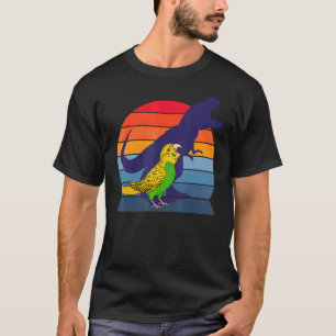 T-shirt Retro Parrot I Tyrannosaurus Rex I hurle Yello