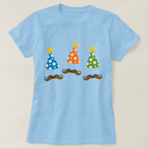 T-shirt Rétro partie de moustache