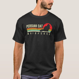 T-shirt Retro Perse Chat Vintage Chat Maman Mignonne Propr