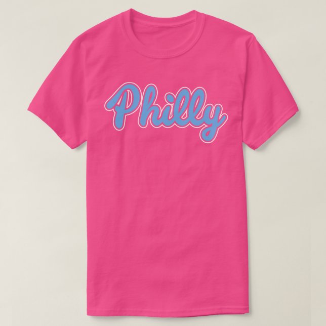 T-shirt Retro Philly Throwback Philadelphia Fan Favori (Design devant)